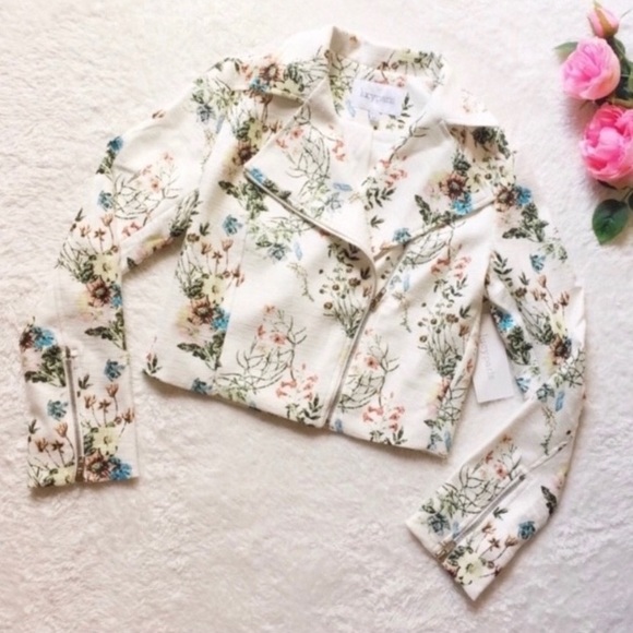Lucy Paris Jackets & Blazers - Lucy Paris Floral Jacket • RE-POSH